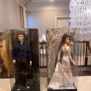 Barbie Collector Twilight Characters “Bella” & “Jasper”